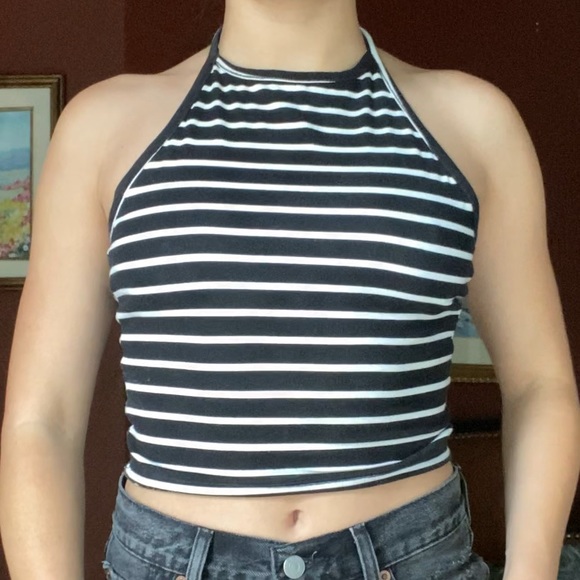 Double Sided Crop Top - Picture 2 of 3